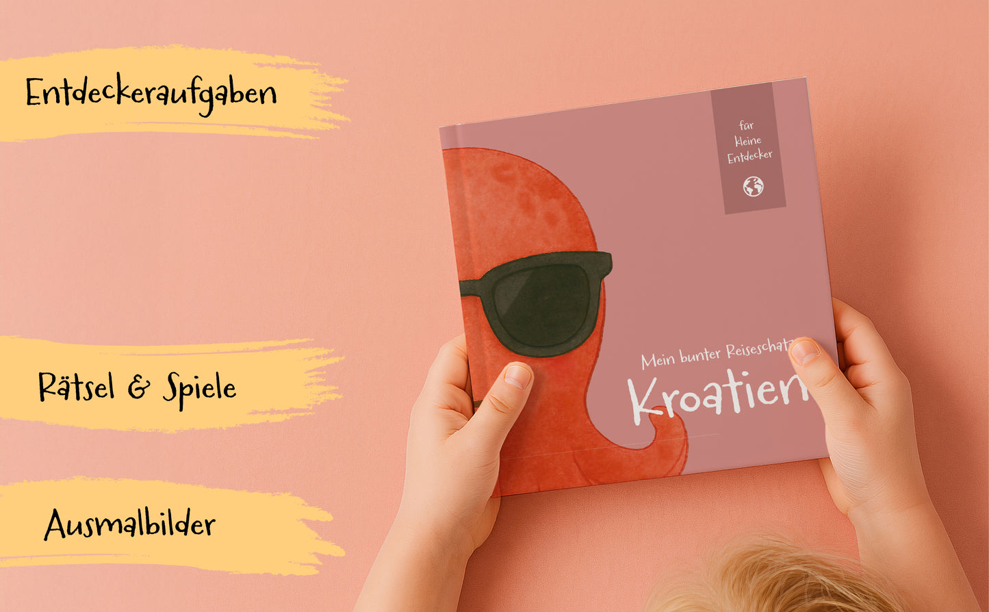 My Colorful Travel Treasure – Croatia: Color, Write, and Explore on My Journey: Travel Activities for Kids