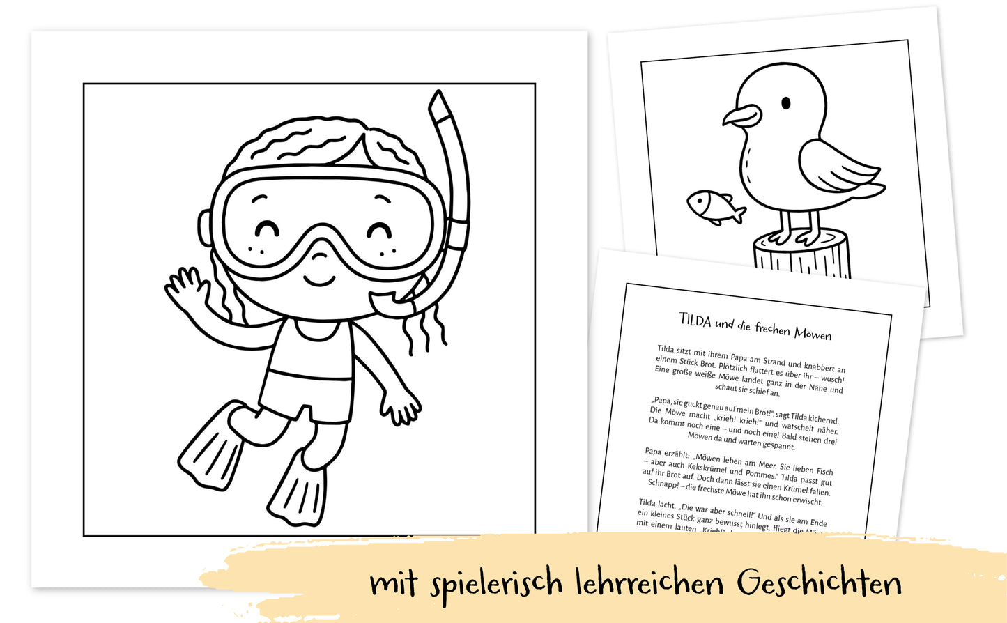 My Colorful Travel Treasure - Vacation by the Sea: Color, Write, and Explore on My Journey: Travel Activities for Kids