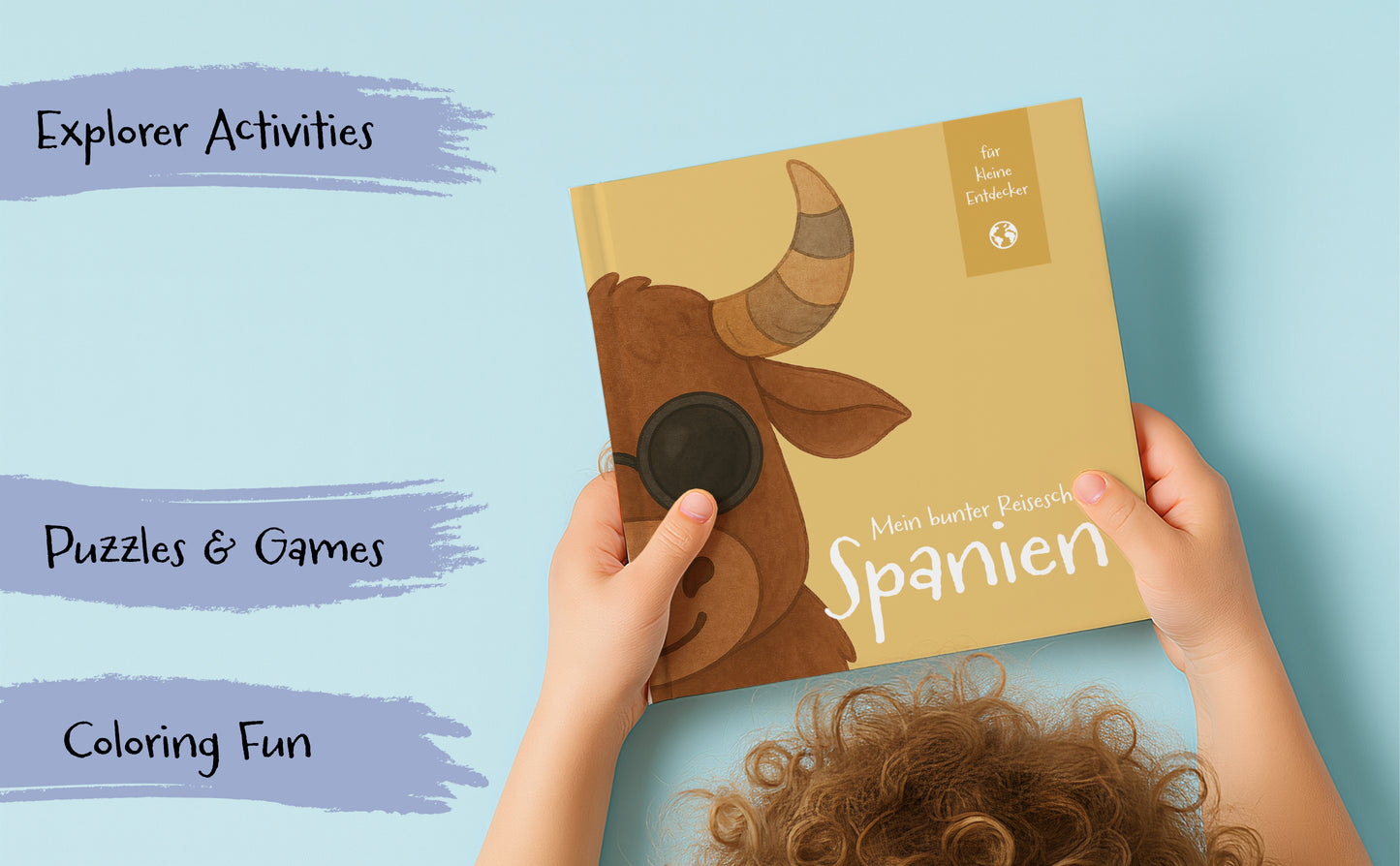 My Colorful Travel Treasure – Spain Color, Write, and Explore on My Journey: Travel Activities for Kids