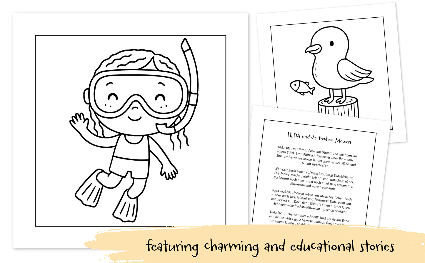 My Colorful Travel Treasure - Vacation by the Sea: Color, Write, and Explore on My Journey: Travel Activities for Kids
